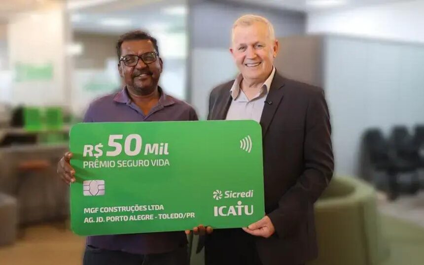 Associado Sicredi ganha R$ 50 mil em sorteio de Seguro Empresarial