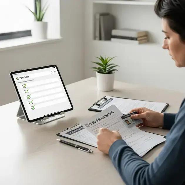 Documentos e preparação para o dia da vistoria