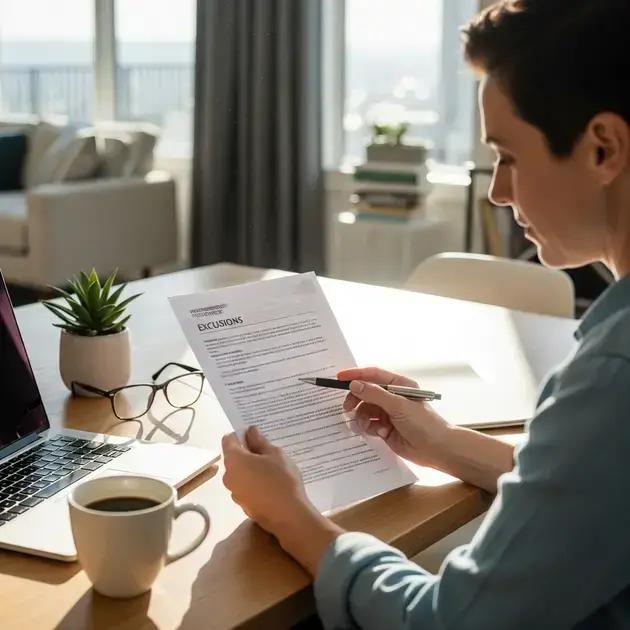 Exclusões comuns e situações que não são cobertas