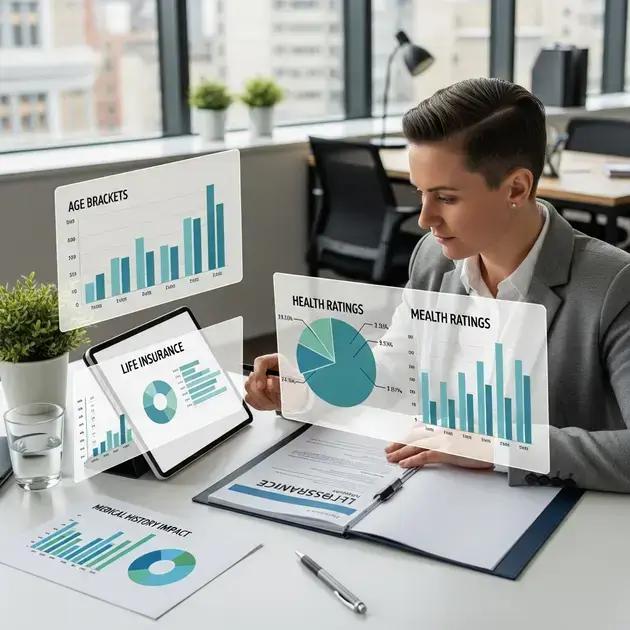 Fatores que afetam prêmios: idade, saúde e histórico