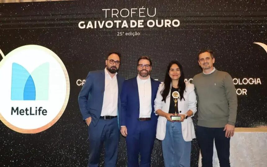 MetLife conquista duas premiações no Troféu Gaivota de Ouro 2025