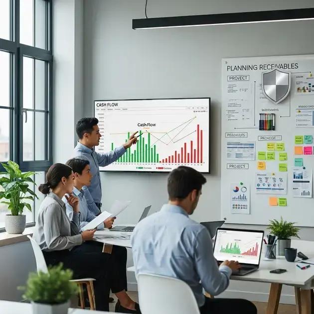 Benefícios para fluxo de caixa e planejamento